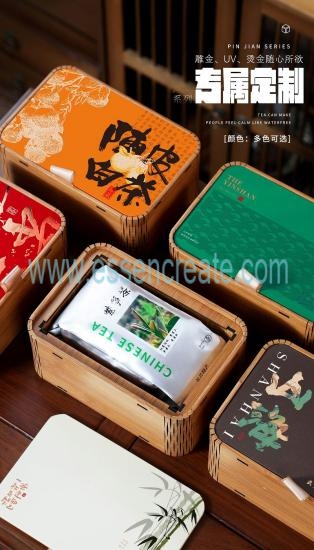 Custom Bamboo Tea Packaging