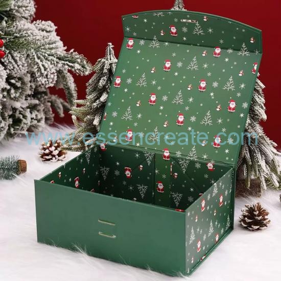 Customizable  Christmas Folding Gift Box Set