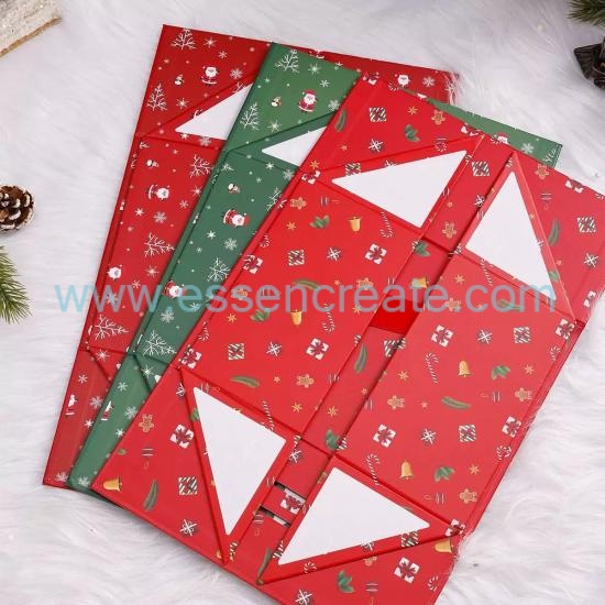 Customizable  Christmas Folding Gift Box Set