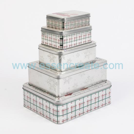 Custom Christmas Gift Tin Box