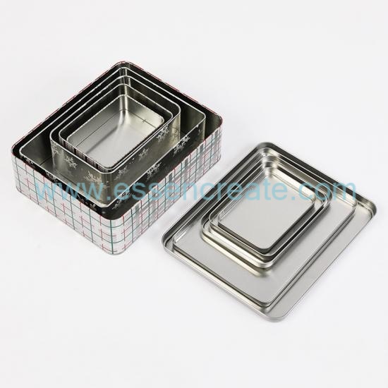 Custom Christmas Gift Tin Box