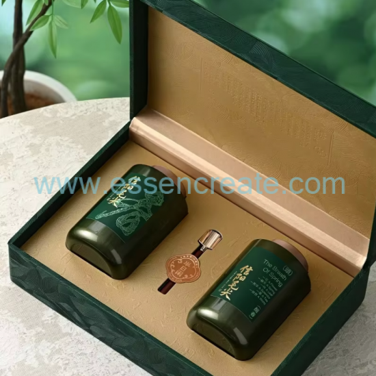 Custom Leather Tea Packaging Box