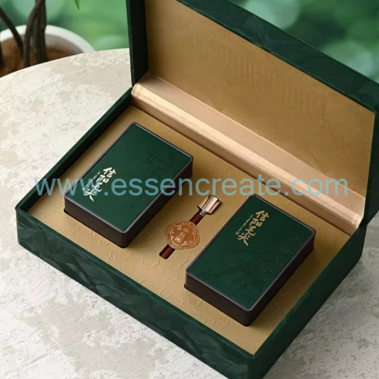 Custom Leather Tea Packaging Box