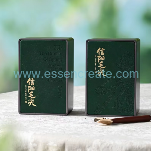 Custom Leather Tea Packaging Box