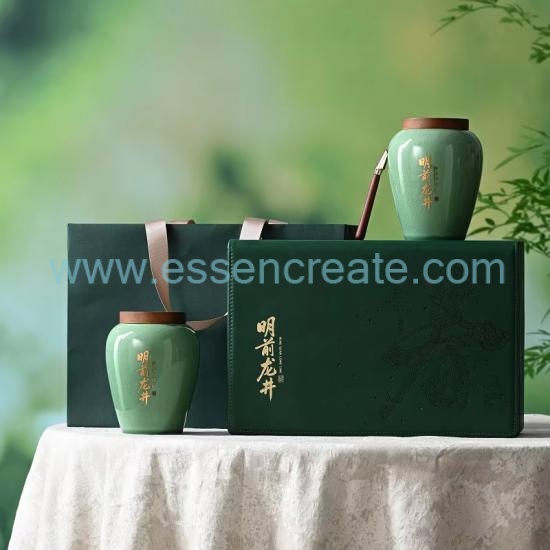 Custom Leather Tea Packaging Box