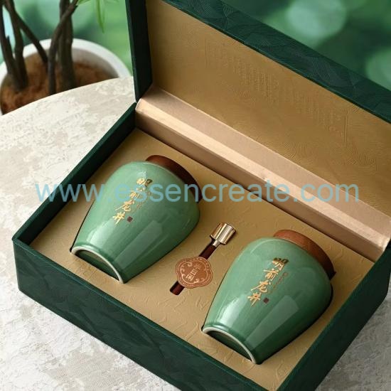 Custom Leather Tea Packaging Box