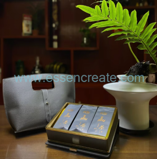 Custom Leather Tea Packaging Box
