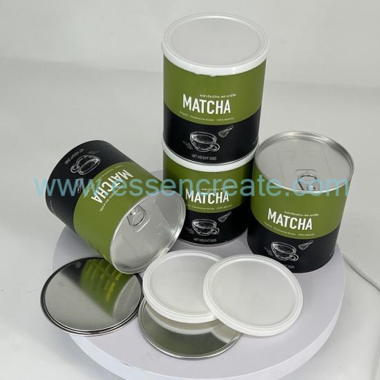 Custom Matcha Tin Can