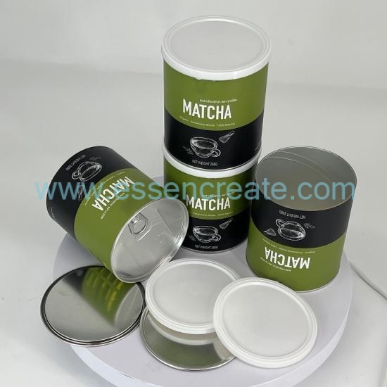 Custom Matcha Tin Can