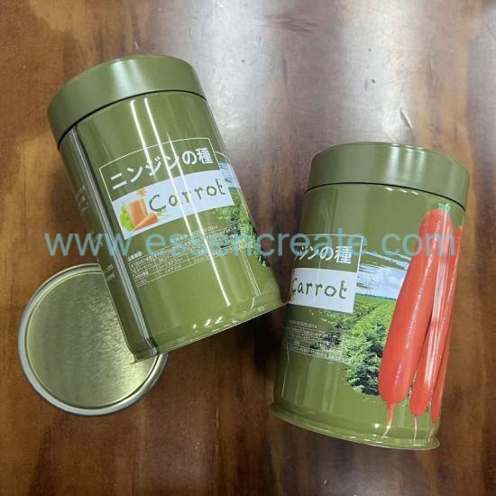 Custom Tea Seed Tin Can