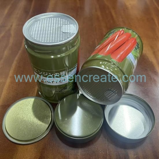 Custom Tea Seed Tin Can