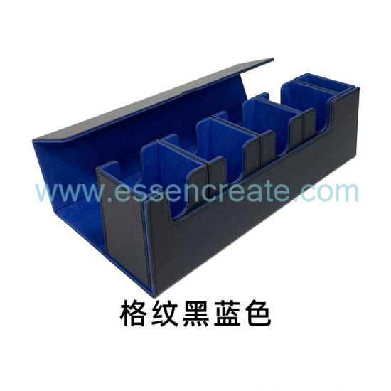 OEM 5-in-1 Separable PU Card Storage Box,Large Capacity Collectible Game Card Holder For TCG MTG Cards