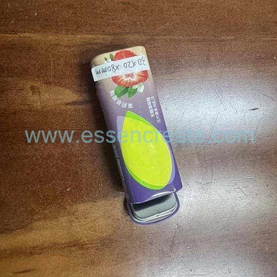 Small Hinged Flip Lid Tin Container, Custom Printed Metal Mint Tin For Hard Candy, Breath Mints Storage