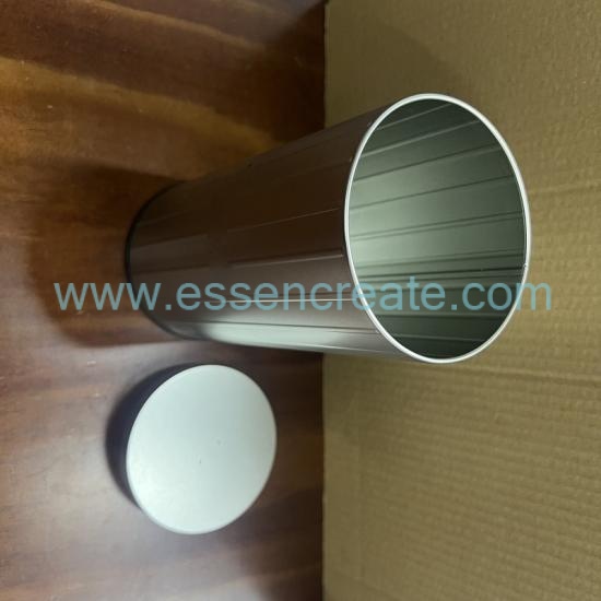 1.7L Round Metal Storage Tin, Custom Printed Cylinder Tin Can For Tea Nuts Candy Bulk Packaging