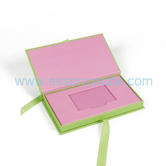 OEM ODM Magnetic Flip Rigid Paper Box, Custom Logo Gift Box For Membership VIP Card With Foam Inner Tray