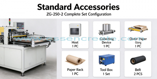 High Speed Spiral Wound Paper Tube Machine, Servo Control Paper Core Forming Machine for Industrial Paper Cans