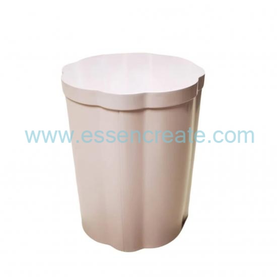 Custom Offset Printing Flower Shape Tin Canister, Food Grade Tinplate Candy Biscuit Gift Tin Box