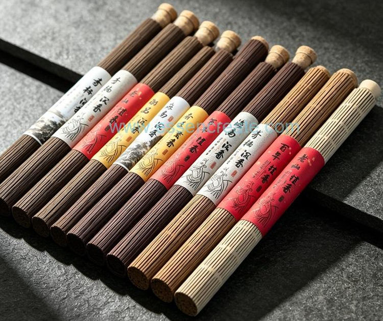 Bamboo Incense Tube With Cork Stopper Sealed Incense Holder