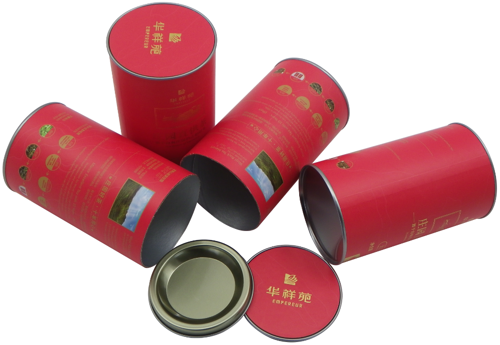 Paper Cans with Tinplate Lids