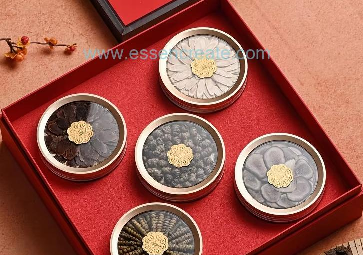 High-End New Chinese Style Health Supplement Gift Box Single Layer